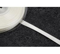 Ruban Satin fin 6mmX25M - Blanc