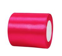 Ruban Satin Les Roses Gros 100mm,22m Polyester Ruban Satin,Ruban Cadeau Emballage,Ruban Noel Ruban Tissu pour Couture,Nœuds,Artisanat,Bouquet,Décoration de Mariage,Voitures,Anniversaire,Gâteau