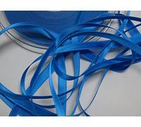 Ruban Satin Luxe Double Face 10 mm Coloris Bleu 3 Mètres