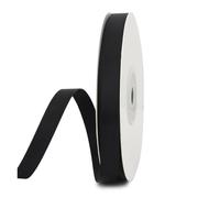 Ruban Satin Rouleau de ruban polyester double face haute densité de 9 mm de large, 20 mètres/rouleau, for pâtisserie, accessoires for cheveux, tresses à faire soi-même(Black(9mm))