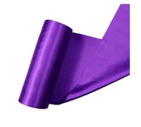 Ruban Satin Rouleau de rubans de satin de 20 cm x 25 m et 25 cm x 20 m for décoration de mariage, de fête de Noël, nœuds faits à la main, rubans artisanaux, cartes(Deep purple,20cm X 25meters)