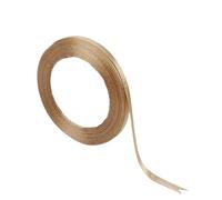 Ruban Satin Ruban de satin en polyester beige de 22 m, 0,6 cm/1 cm/1,2 cm/1,5 cm/2 cm de largeur, for décoration de fête de mariage et emballage DIY(0.6cmx22m)