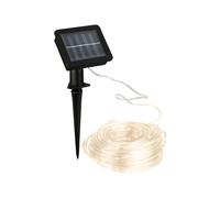 Ruban solaire LED, 100xLED, IP44, extérieur, 10m