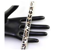 Ruban strass Ruban adhésif thermofixable, 1 mètre, léopard, fer sur la décoration(Leopard 02)