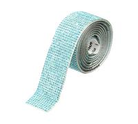 Ruban strass Rubans auto-adhésifs multicolores 0,8-2,5 cm 1 mètre for l'artisanat de bricolage(Blue,5 rows(1cm))