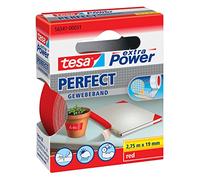 Ruban Tesa extra power en tissu, 2,75 m : 19 mm.