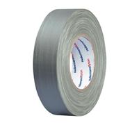 Ruban textile (L x l) 50 m x 19 mm gris tissu en coton, en polyester HellermannTyton HTAPE-TEX-GY-19x50 712-00506