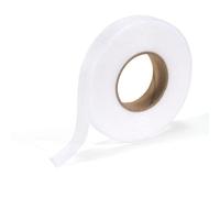 Ruban Thermocollant pour Ourlet, 2cm x 60m, Bande Thermocollante Rideau et Pantalon, Ruban Thermocollant Tissus fer à Repasser, Couture sans fil, Blanc