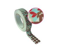 Ruban Tissu Adhésif - GRAINE CREATIVE - Melting Pot - 15x5m - Couleur Bleu - DIY