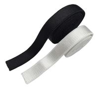 Ruban Tissu Bande élastique for soutien-gorge, 10 Yards/Lot, 10mm/12mm, sangle for sous-vêtements(6mm Black)