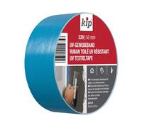 Ruban Toilé Résistant Aux Uv 229-35-Ruban Adhésif En Tissu Mesh Pour Les Travaux De Masquage En Intérieur Et En Extérieur-Dimensions:50mm X 25m-Couleur Bleu