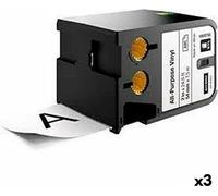 Ruban transfert thermique Dymo XTL noir blanc 54 mm (3 pièces)