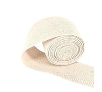 Ruban Velours Ruban de coton à chevrons de 30 mm, for couture, surjet, sangle, ceinture, accessoires de bricolage, 45,7 m(Antique silver)