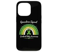 Ruban Vert Assorti pour Grand-mère Boho Rainbow CP Awareness Coque pour iPhone 13 Pro