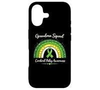 Ruban Vert Assorti pour Grand-mère Boho Rainbow CP Awareness Coque pour iPhone 17
