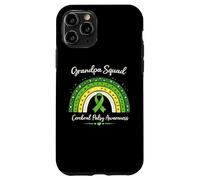 Ruban Vert Assorti pour Grand-père Boho Rainbow CP Awareness Coque pour iPhone 11 Pro
