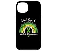 Ruban Vert Assorti pour Papa Boho Rainbow CP Awareness Coque pour iPhone 13