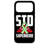 Ruban Vert de Super-héros des Maladies Sexuellement transmissibles (MST) Coque pour iPhone 17 Pro Max