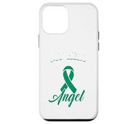 Ruban Vert Mois Cancer du Foie Héros de l'attention Mon Ange Coque pour iPhone 12 Mini