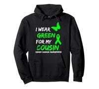 Ruban Vert pour la maladie des Reins I Wear for My Cousin Sweat à Capuche