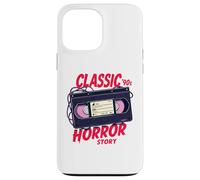 Ruban VHS Classic Horror Story Coque pour iPhone 13 Pro Max