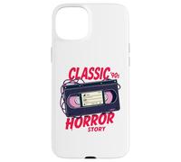 Ruban VHS Classic Horror Story Coque pour iPhone 15 Plus