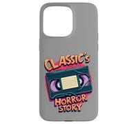 Ruban VHS Classic Horror Story Coque pour iPhone 15 Pro Max