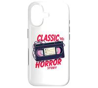 Ruban VHS Classic Horror Story Coque pour iPhone 17