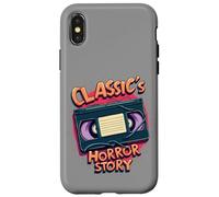 Ruban VHS Classic Horror Story Coque pour iPhone X/XS