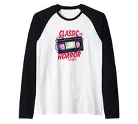 Ruban VHS Classic Horror Story Manche Raglan