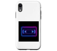 Ruban VHS rétro des années 80 avec Motif média Vintage Coque pour iPhone XR