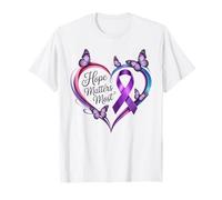 Ruban Violet Alzheimer's Awareness Hope Matters Most T-Shirt