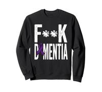 Ruban Violet de Sensibilisation à la démence pour Lutter Contre la démence Sweatshirt