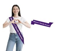 Ruban violet de sensibilisation à la maladie d'Alzheimer