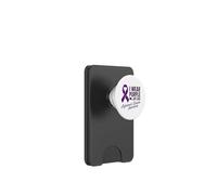 Ruban Violet de Sensibilisation à la maladie d'Alzheimer pour Papa PopSockets PopWallet pour MagSafe