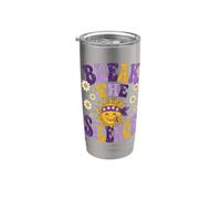 Ruban violet de sensibilisation à la violence domestique Break The Silence Gobelet isotherme en acier inoxydable double paroi
