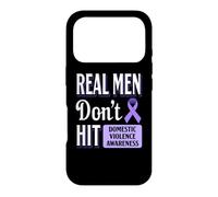 Ruban Violet de Sensibilisation à la Violence Domestique Coque pour iPhone 17 Pro