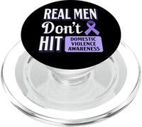 Ruban Violet de Sensibilisation à la Violence Domestique PopSockets PopGrip pour MagSafe