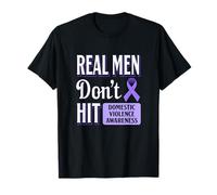 Ruban violet de sensibilisation à la violence domestique T-Shirt