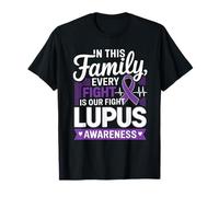 Ruban violet de sensibilisation au lupus Every Fight Is Our Fight T-Shirt