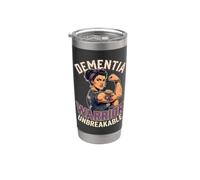 Ruban violet incassable Guerrier de sensibilisation à la démence Gobelet isotherme en acier inoxydable double paroi