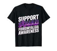 Ruban violet pour le mois de sensibilisation à la fibromyalgie T-Shirt