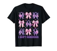 Ruban Violet pour Sensibilisation à l'épilepsie « I Don't Remember » T-Shirt
