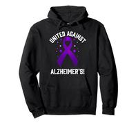 Ruban Violet uni Contre la Conscience de la maladie d'Alzheimer Sweat à Capuche