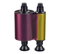 Ruban YMCKO R3411 compatible avec les imprimantes de cartes Evolis Tattoo PEBBLE4 DYALYS3 100 images