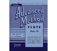 Rubank Advanced Method Flute Vol. 2 Classical Flute Technique And Studies Scales Arpeggios Duets And Solos Woodwind Instructional Book For Advanced Players Hal Leonard Sheet Music