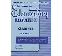 Rubank Elementary Method Clarinet (Rubank Educational Library 34) - Clarinet Music Book For Teache