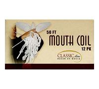 Rubans à la bouche blanc par 12