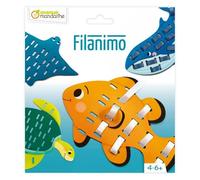 Rubans à tisser, Animaux marins - Bleu