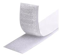 Rubans Adhésifs 8M, Bande Agrippantes Adhésives, Ruban Scratch Hook Loop Bande Adhésives Autoadhé pour 20mm (Blanc)